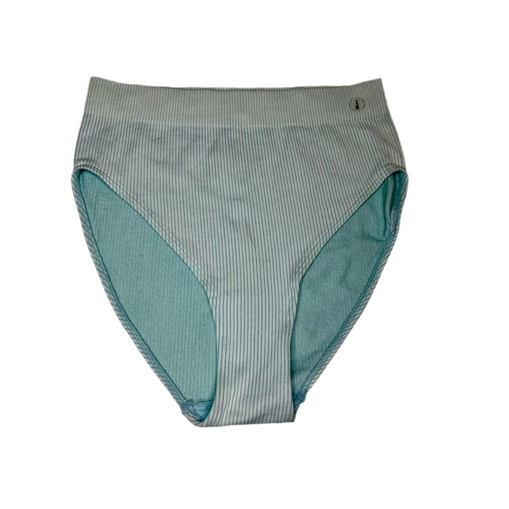AERIE Women's Ribbed High Waist Bikini Panties - Large (NWOT)